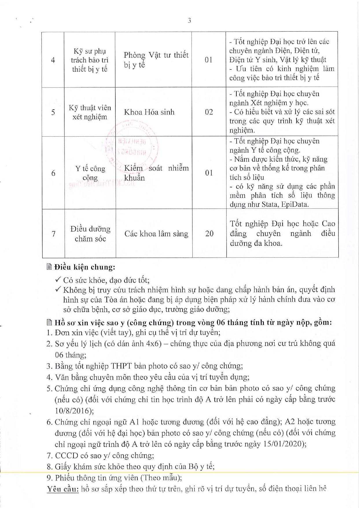 thông báo tuyển dụng bệnh viện nhi đồng 2 TPHCM